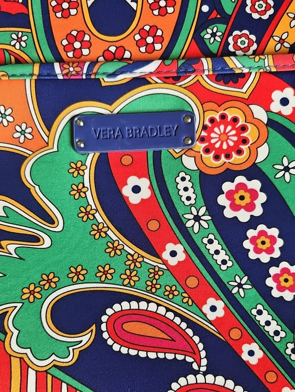 Vera Bradley Laptop Case Venetian Paisley Durable Fabric 11